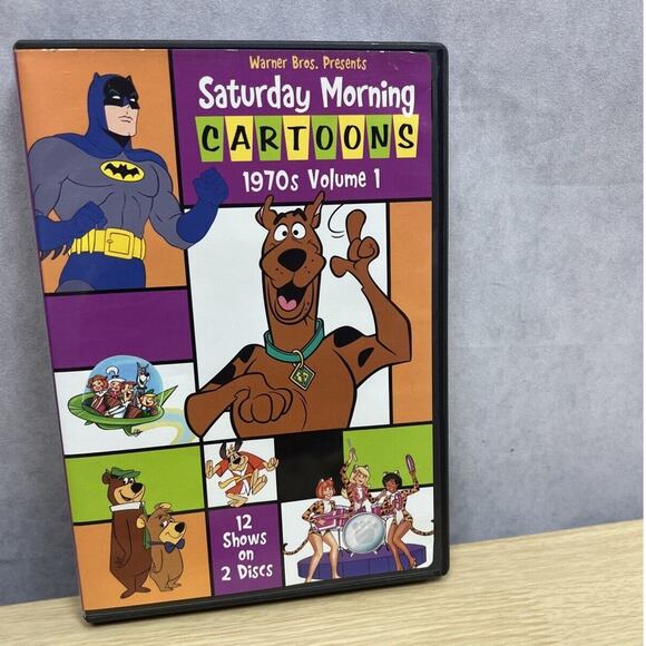 Warner Bros Other - Warner Bros SATURDAY MORNING CARTOONS 1970s Volume 1 - 2 Disc Set DVD